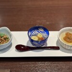 シズラー - 季節の前菜3種