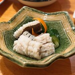 酒場ナガレボシ - ハモの湯引き