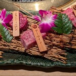 黒毛和牛焼肉 Serge源's - お肉盛り合わせ