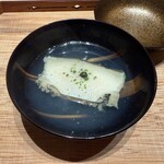 末冨 - 鮑と冬瓜のお吸い物