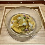 末冨 - 炙り鱧の和えもの