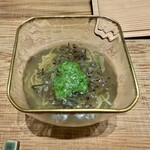末冨 - オクラとじゅん菜のお蕎麦