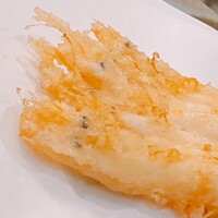 天ぷら 車 - 白海老、好き。殻が全く口に当たらない。揚げ温度なんかな？