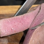 厚切り牛タン 焼肉 一心たん助 - 焼き物牛タン（究極の一本たん）