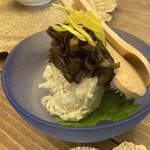 Izakaya Suzuno - マッシュポテト椎茸しぐれ煮ソース400円