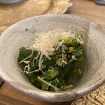Izakaya Suzuno - 菜の花のお浸し250円