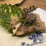 Izakaya Suzuno - あじなめろう600円