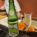 鮨ざこや - 青リンゴ風味のあざくら