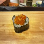 鮨ざこや - 海鮮太巻き　カラスミのせ