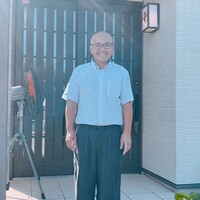 天ぷら 車 - 店主の車崎さんです