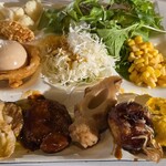 岡山天満屋 屋上BBQビアガーデン - おつまみ
