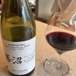 新福島焼鳥 B3 - グラスの赤