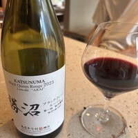 新福島焼鳥 B3 - グラスの赤