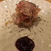 松寿司 - 鯵　味噌