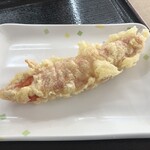 いきいきうどん - ◉ かにかま天
天ぷらの中では高額な部類。