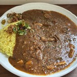 麻辣豚バラキーマカレー