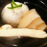 おおたに - はも真丈と松茸のお碗