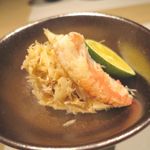 鮨棗 - カニのカニ味噌合え(2014年9月)