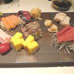 鮨棗 - お刺身盛り合わせ(2014年9月)