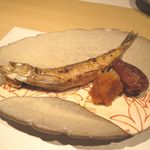 鮨棗 - 焼き魚（ししゃも）(2014年9月)