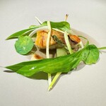 L.A.F - ホウボウ 山菜 コンソメ