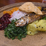 HOPPERS - 料理写真:【スリランカ定食＠税込1,650円】おかず9種