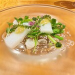 L.A.F - アオリイカ アスパラソバージュ 海ぶどう