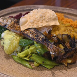 HOPPERS - 【スリランカ定食＠税込1,650円】おかず9種