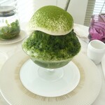 ル カフェ ヴィー - 抹茶かき氷