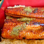 うな賀 - 熱々をいただきます。