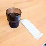 うな賀 - 着席後すぐに提供してくれるセット。