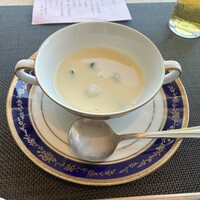 日本料理 なかのしま (リーガロイヤルホテル大阪) - じゃがいもの和風冷製スープ