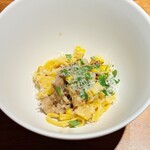 L.A.F - アバッキオ 焼きもろこし タリアテッレ