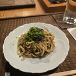 和食晴ル - カニ身塩焼きそば