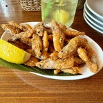 モンスーンカフェ さいたま新都心 - ガーリックシュリンプ  ¥700税抜