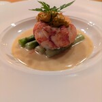 シェモア - オマール海老のローストカフェドパリソース