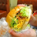 パーラー千里 - ジャンボチーズバーガー