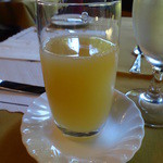 万平ホテル メインダイニングルーム - (2014.9)①信州りんごのジュース