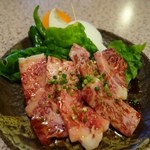 牛楽館 - （2014/8月）「十和田牛の焼肉(上)セット」のロース肉