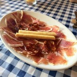 comedor HIDE - 生ハムとサラミ