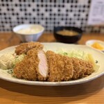 とんかつ 大倉 - 夜限定、肩ロース定食