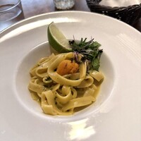 表参道バンブー - 雲丹パスタ