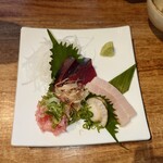 炭火酒菜 ○剛 - 特選コース　4品目