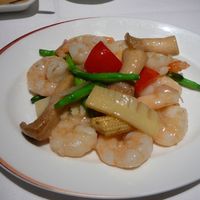 龍天門 - 海老の彩り豊かな広東風炒め ◎2014/9