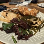 若松食堂 - おばんざい盛り合わせ