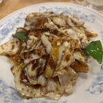 ぎょうざの満洲 - 美保野ポークのホイコーロ 630円