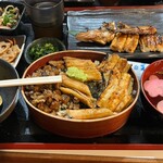 炭焼あなご やま義 - 穴子わっぱ定食
