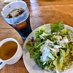 GARDEN RESTAURANT SPRING Rd. - サラダ、スープ、アイスコーヒー、おかわり放題！