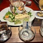 和の宿 ホテル祖谷温泉 - 日本酒も豊富。湯葉を固めたのが美味かった！