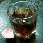 キッチン・カワイ - ｱｲｽｺｰﾋｰ(加糖のみ)☆800円以上注文で珈琲かｵﾚﾝｼﾞｼﾞｭｰｽｻｰﾋﾞｽ☆ﾎｯﾄはﾌﾞﾗｯｸありますが、ｱｲｽは何故か加糖のみ…☆9/23